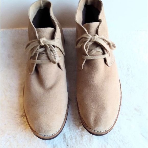 Tansmith Men\'s Suede Leather Chukka Desert Boots 100% Leather Size 9.5 main image 5